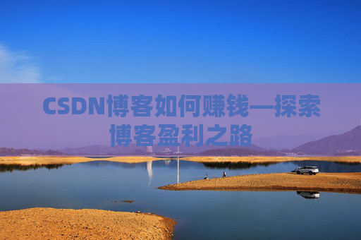 CSDN博客如何赚钱—探索博客盈利之路